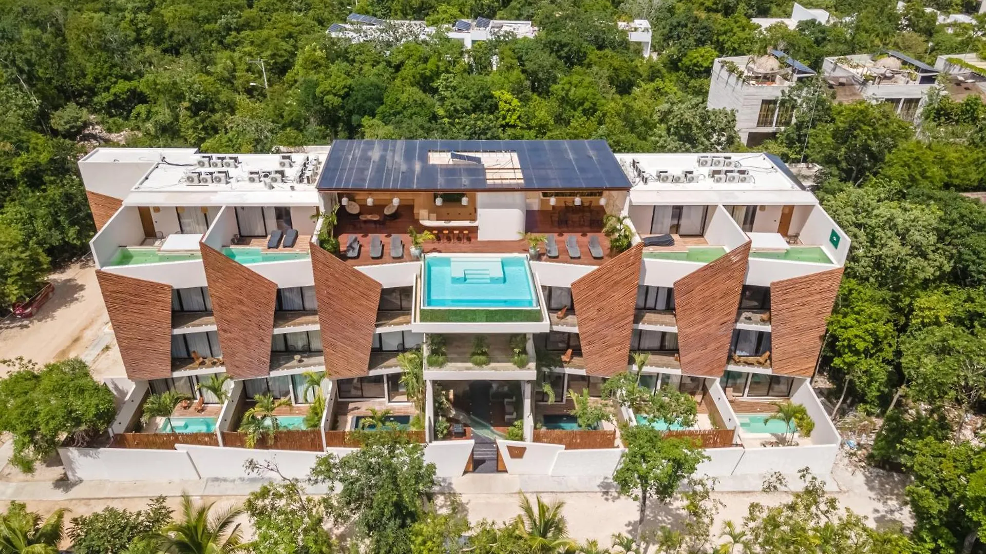 公寓 Maya Sky 2 Bedroom Penthouse 图卢姆