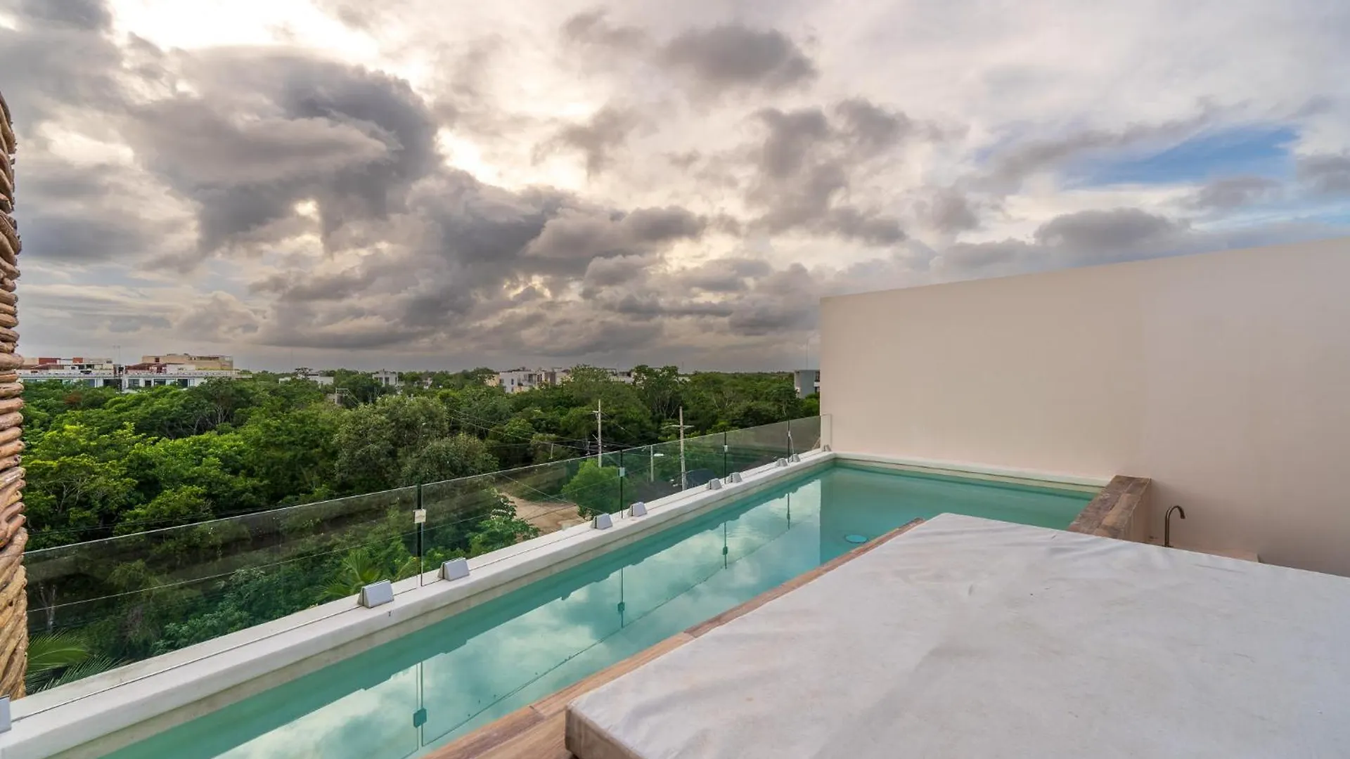 公寓 Maya Sky 2 Bedroom Penthouse 图卢姆